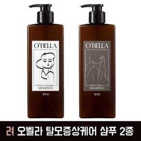 려 오벨라 탈모증상케어 샴푸 허브시트론향, 600ml, 1개