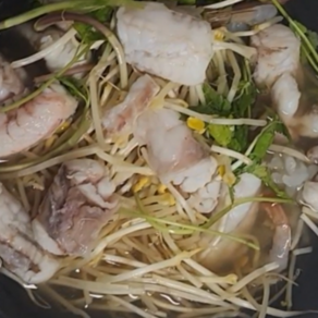 [수산직구팜]순살 아구지리탕 밀키트 순살 굵은 콩나물, 1세트, 1.2kg