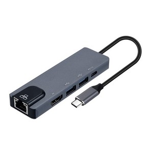 컴스 USB C타입 멀티 도킹 스테이션 허브 FW838, 혼합색상, 1개