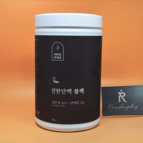 맘메이크 진한단백 블랙 500g, 1개