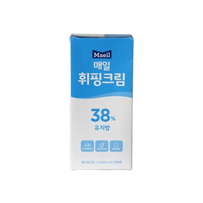 휘핑크림38% 아이스박스무료 - 매일 1L, 1개