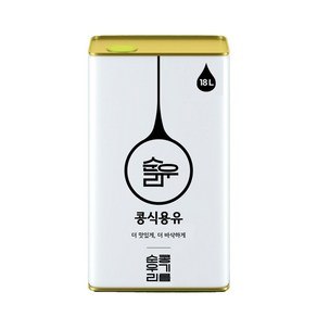 더 맛있게 더 바삭하게 순우리 식용유 18L