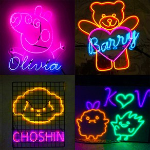 네온사인 만들기 네온싸인 네온 무드등 LED 아크릴 DIY 제작 취미 키트 셀프 조명