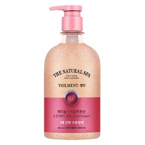 온더바디 벨먼 내추럴 스파 스크럽 바디클렌져 블랙로즈&사해소금, 400ml, 2개