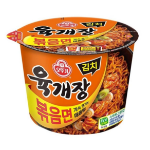오뚜기 김치 육개장 볶음면 100g, 6개
