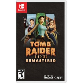 닌텐도 스위치 툼레이더 I-III 리마스터 라라 크로프트 - Tomb Raide I-III Remasteed Staing Laa Coft (복미판)