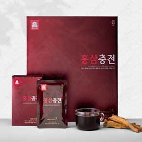 [정관장] 홍삼충전 50ml x 30포+ 정관장 오리지날 쇼핑백, 30개