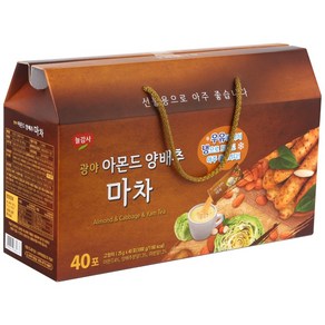 광야식품 아몬드 양배추 마차, 1kg, 40개입, 1개