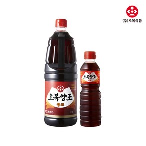 오복식품 오복간장 왕표 1.7L ＋ 500ml / 간장, 1세트