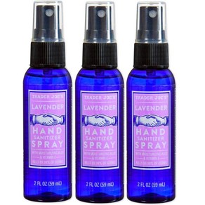 미국 트레이더조 Tade Joe's Lavende Hand Spay 라벤더 핸드 세니타이저 스프레이, 3개, 59ml