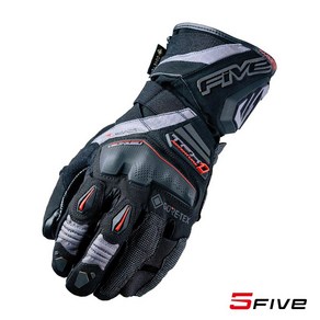 파이브 TFX1 GTX 글러브 / 프리미엄 모터사이클 투어링 장갑 / 스마트터치 고어텍스 FIVE TFX1 GTX GLOVES, 블랙/그레이