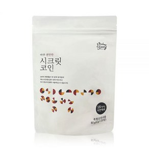 키친스토리 시크릿코인 코인육수 편안한 1팩 동전 자연 만능 백년 고체 육수 한알 명장 11203581, 백설 멸치가득 20알 1팩 20알, 80g, 1개