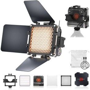 ZHIYUN FIVERAY M20C COBO 20W RGB 포토그래피 라이트 LED 비디오 2500K10000K 딤머블 충전식 핸드헬드 조명 블루투스 및 스마트기기리케이션 밝기