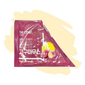 달디단마켓 동원 비셰프 고구마무스 1kg 크러스트 피자 토핑, 1개