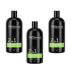 TRESemme 리플레니쉬 딥클렌징 투인원 샴푸 900ml x3팩 with 멀티비타민