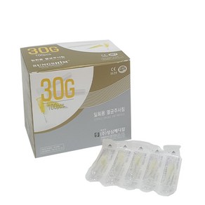 성심 일회용주사바늘 30Gx25mm 100개입