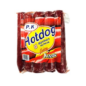 PK Hotdog Juicy Jumbo 텐더 쥬시 점보 핫도그, 500g, 1개