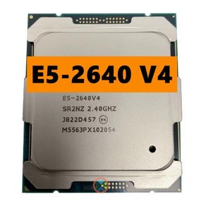 Xeon E5-2640V4 E5-2640V4 2.40GHZ 10 코어 25MB SmatCache E5 2640 V4 FCLGA2011-3 90W E5-2640 V4