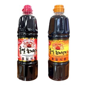 홍게맛장소스 레드 900ml 골드 900ml 세트, 1세트, 1.8L