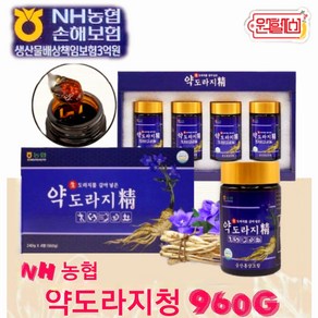 농협 약도라지 진액 240g*4병 1박스 농축액 진액고 액기스 도라지청, 4개입, 240g, 1개