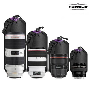 SMJ DSLR 미러리스 카메라가방 모음 케이스 스트랩, 08_SMJ 렌즈파우치 XL, 1개