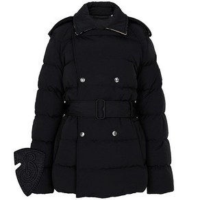 Bubey [명품](명품) 24FW 블랙 퍼퍼 쇼츠 구스 다운 자켓 8097862 BLACK/SAND