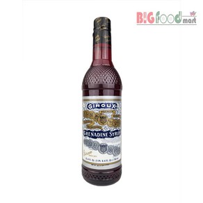 지룩스 그라나딘시럽 750ml (소비기한 25년 3월 22일), 1개