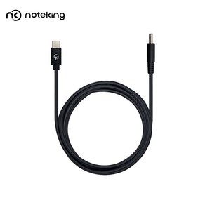 USB C TO DC 외경 4.5 내경 3.0 Dell 65W 노트북 충전 젠더 C-4, 1개, 1.5mm