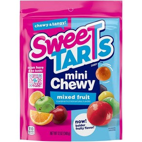 SweeTARTS 츄이 퓨전 캔디 과일 펀치 메들리 9온스