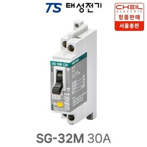 제일전기공업 산업용 누전차단기 SG-32M 30A 30mA, 1개