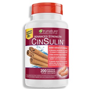 [사은품선택] 트루네이쳐 신슐린 200정 Tunatue CinSulin Cinnamon 200ct, 챱스틱(민트), 1개