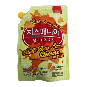 미담채 치즈매니아 멀티치즈소스1kg 2개, 1kg