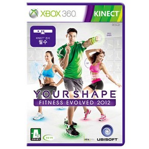 XBOX360 키넥트 유어쉐이프2012 한글판 새제품