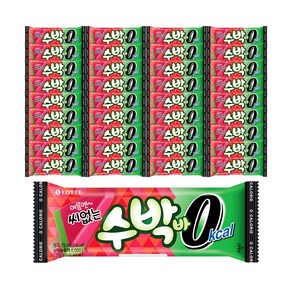 롯데웰푸드 0칼로리 수박바, 36개, 75ml