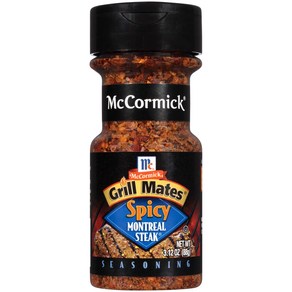 McComick Gill Mates Spicy Monteal Steak 3.12 oz 2 McComick Gill Mates 매운 몬트리올 스테이크 3.12온스 2, 88g, 1개