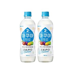 롯데칠성음료 2% 부족할때 아쿠아 제로 500ml, 20개