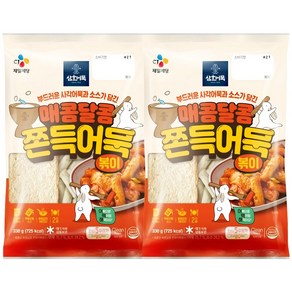 씨제이제일제당 삼호 매콤달콤 쫀득어묵볶이 330g x 2개