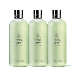 몰튼브라운 블랙티 데일리 샴푸, 3개, 300ml