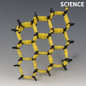 과학화학교구 연결원자원인 다이아몬드 분자구조 모형 키트 관찰실험 예술