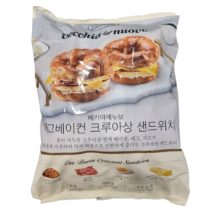 베키아에누보 에그베이컨 크루아상 샌드위치 115g x 6개입, 6개