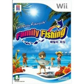 [중고] 패밀리 피싱 국내판 정품 닌텐도 위 wii CD