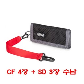 씽크탱크포토 메모리케이스 피위 픽셀포켓로켓 블랙 TT218 (CF 4장 + SD 3장 수납), 1개