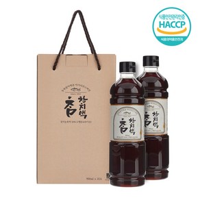 건강한 요리 레시피 참참치액 선물세트, 900ml, 2개