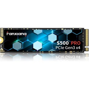 fanxiang S500Po PCIe 3.0 NVME SSD M.2 2280 up to 3500 MB/s 내장형 SSD, 256GB