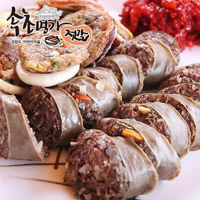 [속초명가젓갈] 속초특산품 아바이순대 1kg 속초아바이마을의 명물, 1개
