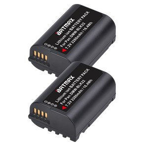 파나소닉 LUMIX DC-S5 DC-S5K 카메라용 4X 2280mAh DMW-BLK22 DMW BLK22 배터리 LED 듀얼 충전기, 2 배터리, 03 2 battey, 05 2 battey