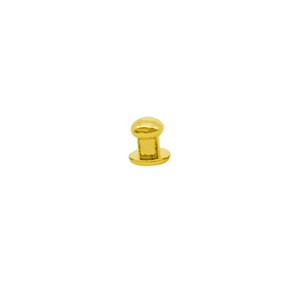 몽크 솔트레지 솔트리지 가방 스트랩 고리 가죽공예 재료, 10개, 6mm(골드)