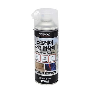 노루페인트 강력 스프레이 접착제 420ml, 2개