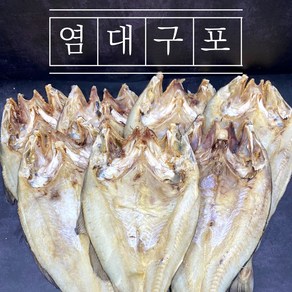 [해다운] 촉촉 부드러운 통통한 염대구포 1마리 제사용 가정용, 염대구포 소 51cm~, 1개