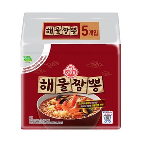 오뚜기 해물짬뽕 120g 5개